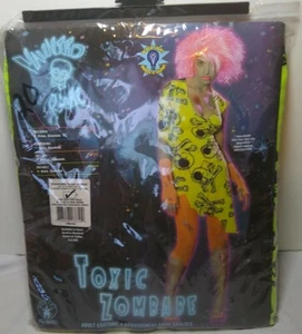 🆕 Toxic Zombabe Zombie Haunted Rave Fancy Dress Up Halloween Sexy Adult Costume - Picture 1 of 3