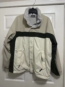 Nautica NS83 Reversible Fleece Raincoat Jacket Size Large All Weather Unisex - Picture 1 of 11
