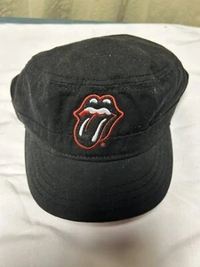 Rare Rolling Stones 75 Hat, 2006. Short Billed Biker Hat New - Picture 1 of 6