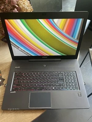 "PORTATIL GAMING MSi 16,5"" i7-4710HQ 2,50 GHz 16 GB 256 GB MS-1773 con FUNDA Y CARGADOR" Foto 1 de 4