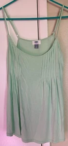 Old Navy Shirt Tank Top Gr. Medium - Spaghettiträger neuwertig fließend - Bild 1 von 5