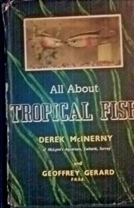 LR2R OLD BOOK ALL ABOUT TROPICAL FISH 300 PICS 130 IN FULL COLOUR 512 PAGES - Picture 1 of 6