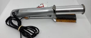 Instyler Rotating Iron Hair Curler Styler Thin Barrel IS1005.1 -19mm Silver - Picture 1 of 7