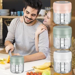 Mini picadoras de alimentos eléctricas portátiles para el hogar pasta de ajo para el hogarxd3 D5H8 - Imagen 1 de 15