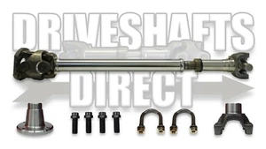 JK JEEP WRANGLER FRONT 1350 SERIES CV DRIVESHAFT SOLID U-JOINT 07-18 JK JEEP - Bild 1 von 3
