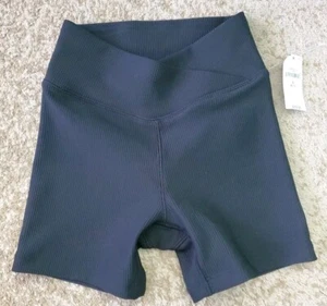 Gap Kids Girls Bike Rib Shorts Black Size S (6-7 y.o.) New - Picture 1 of 5