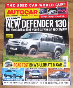 Autocar 16 Nov 2022 - BMW M4 CSL - JAGUAR XJS -WORLD CUP of USED CARS -RENAULT 5 - Picture 1 of 8