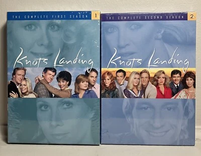 Knots Landing The Complete First&Second Season 1+2(DVD Sets,9 Discs)NEW SEALED - Image 1 of 4