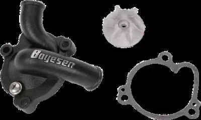 Cubierta e impulsor de bomba de agua Boyesen negro superenfriador para Kawasaki KX250 94-04 Foto 1 de 3