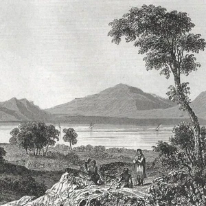 Grèce - Golfe de Salamine - Gravure de presse 1869 - Picture 1 of 2