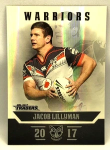 2017 NRL Traders Parallel #PS147 Jacob Lillyman New Zealand Warriors - Picture 1 of 2