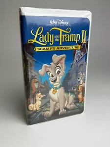 Lady and the Tramp II Scamp's Adventure VHS Vintage - Imagen 1 de 3