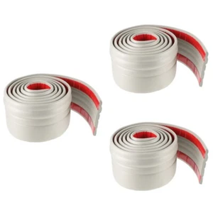 3 Rolls Self-adhesive Baseboard Baby Office Stick down Trim Door Molding - Picture 1 of 12