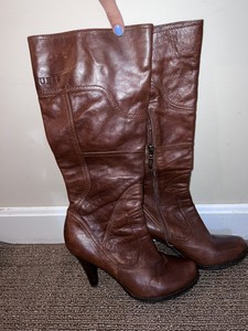Las mejores ofertas en Botas camperas GUESS superior de cuero para mujeres  | eBay