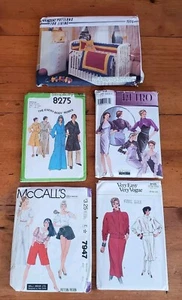 5er Set Schnittmuster Vogue, McCalls, Simplicity 70er 80er 90er Vintage Kleid - Bild 1 von 20