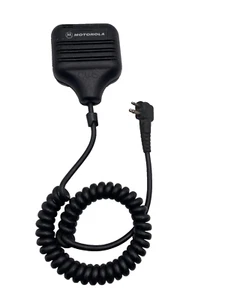 Motorola Clip Microphone Mic Speaker HMN9725D - 2 Pin - Fits P110 GP300 GTX - Picture 1 of 3