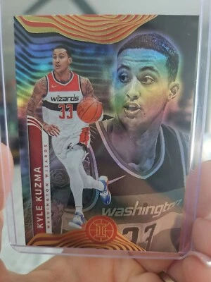 Kyle Kuzma 2021-22 Panini Illusions Base Holo #68 Washington Wizards PACK FRESH - Image 1 of 2