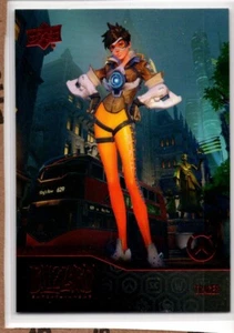 2023 Upper Deck Blizzard Legacy Collection Tracer #163 Overwatch Rosso - Foto 1 di 2