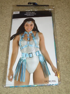 Disfraz, Mujer, Cinturón de Festival (Solo), Adulto L/XL se ajusta hasta la talla 16, Nuevo en Paquete Foto 1 de 4