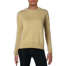 Vince Womens Tan Cashmere Crewneck Pullover Sweater Top XS BHFO 1441