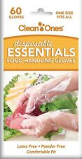 Disposable Latex-Free Gloves, Pack of 60