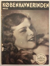 Edith Zeisler Complete Antique Vintage Danish Magazine 1933 Københavnerinden