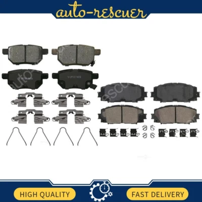 Wagner Brake Front Rear Disc Brake Pad Set 2x for 2010 - 2015 Toyota Prius - Image 1 of 3