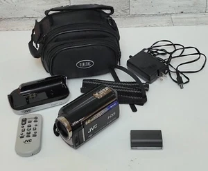 JVC Everio GZ-MG365BU 60GB HD Camcorder 2 Batteries+AC Adapter+Charger WORKS! - Picture 1 of 14