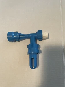 Used Waterbed Mattress Fill and Drain Kit Blue Pump for Hose Faucet - Picture 1 of 3