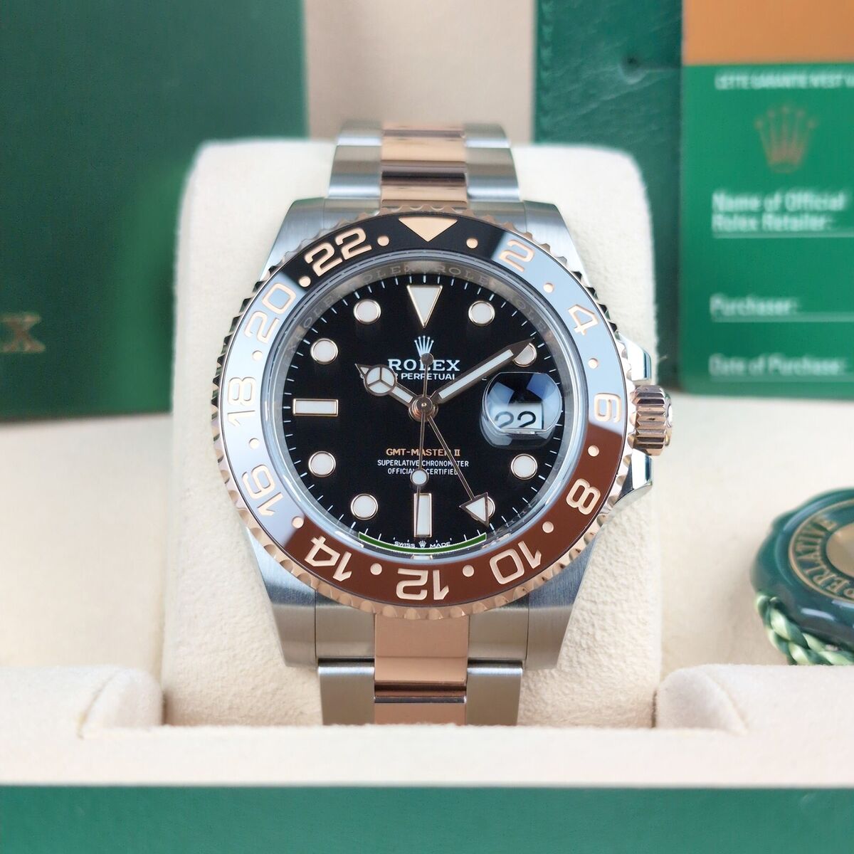 Rolex GMT-Master II Stainless Steel Band Wristwatches for Rolex GMT-Master II Stainless Steel Band Wristwatches for