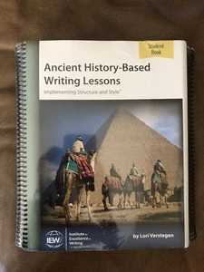 NEW Ancient History Based Writing Lessons Lori Verstegen Teacher & Student Books - Bild 1 von 3