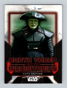 2023 Topps Star Wars Obi-Wan Kenobi - QUINTO FRATELLO Inquisitorio dvi-4 - Foto 1 di 2