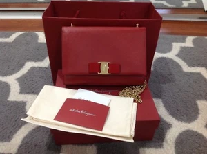 Salvatore Ferragamo Miss Vara Mini Bow Bag - Picture 1 of 2