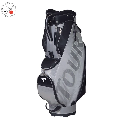 BRIDGESTONE Golf Tour Stage Cart Bag 9 x 47in 5-way 2025 Lightweight Silver/Gray - Image 1 of 4