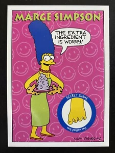 Marge Simpson 1993 Skybox The Simpsons Bongo Comics Charakterkarte #S2 - Bild 1 von 2