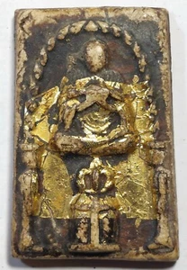 Thai Amulet Buddha original  phra somdej lp toh Kru Wat Phra Keaw Wang Nah Lucky - Picture 1 of 6