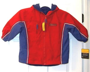 NWT BOYS RED & BLUE CLASS CLUB PERFORMANCE JACKET SIZE 6/8 $25 - Picture 1 of 2