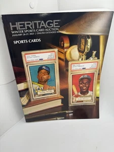 Heritage Winter Sports Card Auction Catalog January 26-27, 2023 - Picture 1 of 7