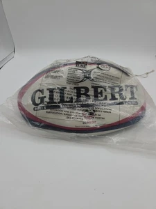 Gilbert USA Rugby Ball Official Replica Ball Size 5 Sports White Red Blue - Picture 1 of 10