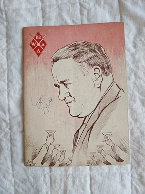 Rare 1959 Baseball Writers of America Annual Dinner program - Image 1 of 3