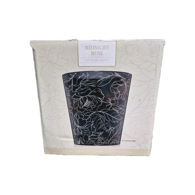 Mayfield Luxury 135oz. Candle/Scent: Midnight Musk/6.57" D x 9.13" H New In Box - Image 1 of 3