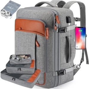 Mochila de Mano, Mochila de Viaje Extra Grande 40L Aprobada por Vuelo para Hombres y - Imagen 1 de 5