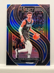 2024-25 Select - Victor Wembanyama; Premier Level Blue Prizm #102 - Picture 1 of 2