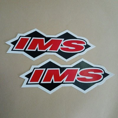 IMS Products 2 piezas Pegatinas Medianas Originales IMS NUEVO ATC 250R ATV TRX 400EX LTR Foto 1 de 2