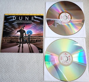 Vintage DUNE Widescreen Laserdisc Set LD DAVID LYNCH STING - Picture 1 of 6