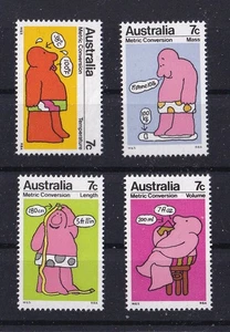 AUSTRALIEN Jahrgang 1973 Temperatur Gewichten Satz Michel 513 - 516 ** Auflösung - Picture 1 of 1