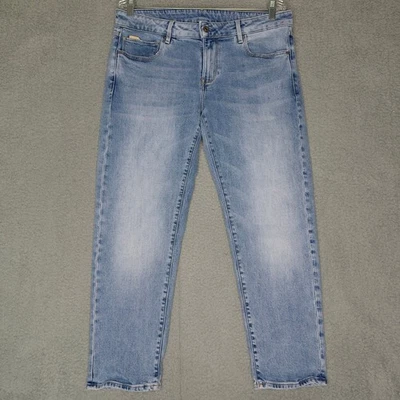 Pantalones de mezclilla para mujer G-Star Raw Kate Boyfriend lavado claro talla 30 Foto 1 de 4