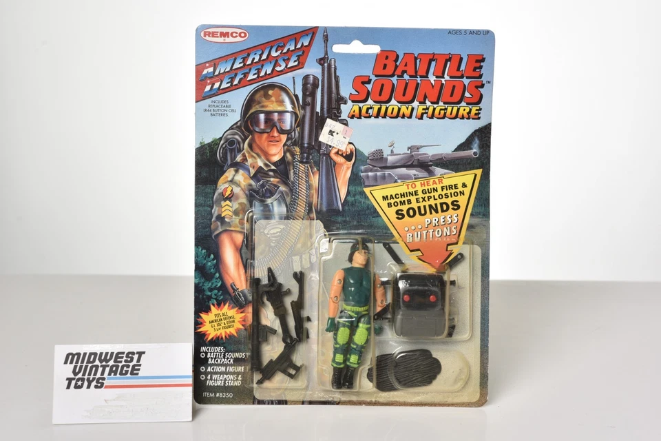 Figura de acción REMCO American Defense 1991 de colección nueva sellada (B) Foto 1 de 4