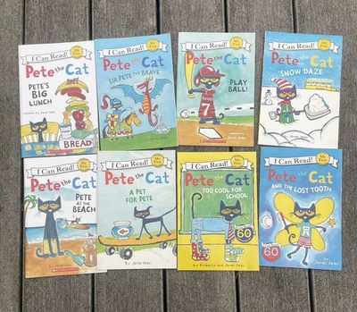 Pete The Cat My First I Can Read Book Lot of 8 by James Dean paperback NEW - Image 1 of 4