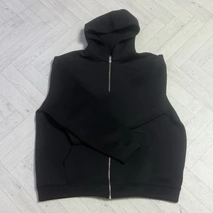 Black Scuba Zip up Boohoo Man - Picture 1 of 3